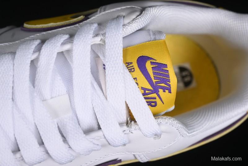 Nike Air Force 1 '07 Low Kobe Full-Grain Leather Casual Sneakers with Full-Length Air Cushion - FZ1151-100