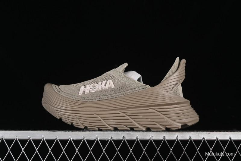 HOKA ONE ONE Restore Tc Classic Versatile Comfortable Cushioned Anti-Slip Low-Top Running Shoes - 1134532 DOTN