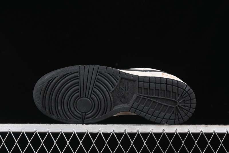 Nike SB Dunk Low FOG Collaboration - Anniversary High-End Custom Low-Top Casual Skate Shoes - KK1688-088