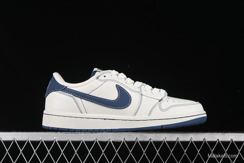 Nike Travis Scott x Fragment Design x Air Jordan 1 Low OG SP AJ1 Bape Collaboration - CH6336-008