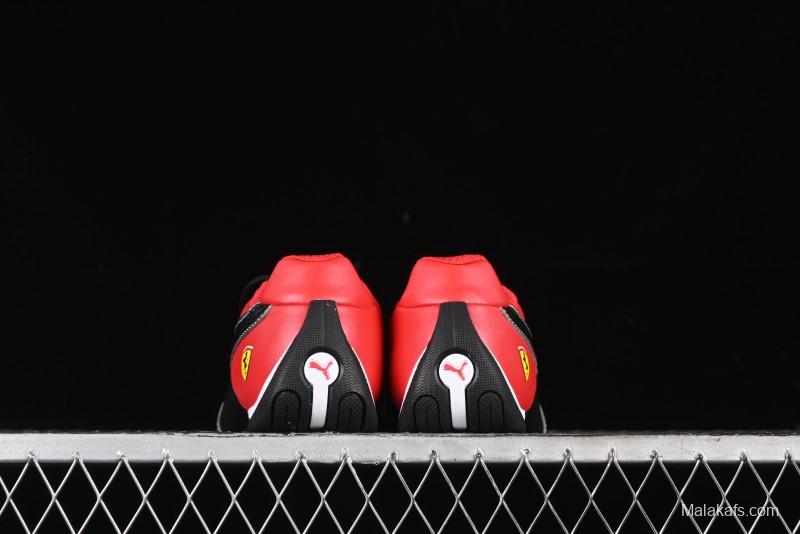 Puma Sparco Future Round Toe Lace-Up Low-Top Lifestyle Casual Shoes in Leather and Fabric - 307889-03