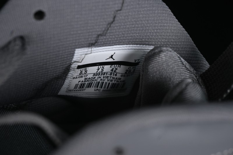 Nike Air Jordan 8 Retro "Cool Grey" Basketball Shoes - 305381-014
