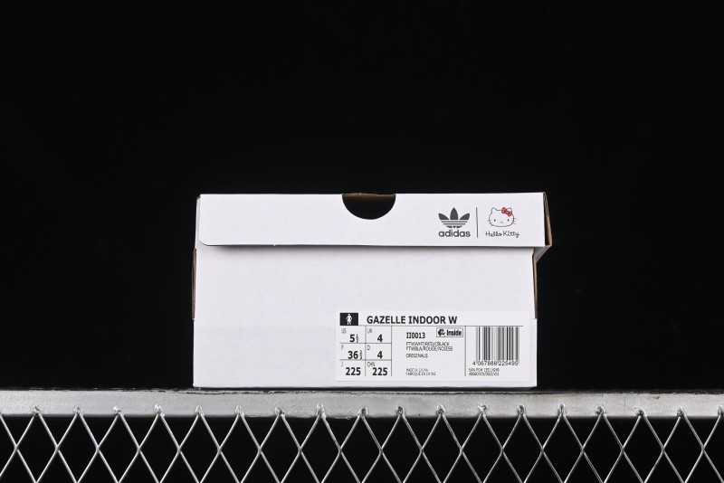 Adidas Originals Gazelle Indoor II Retro Casual Sneakers with Anti-Slip and Wear-Resistant Sole - II0013