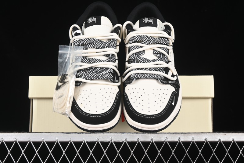 Nike Travis Scott x Fragment Design x Air Jordan 1 Low OG SP AJ1 Sneakers - SJ0086-131