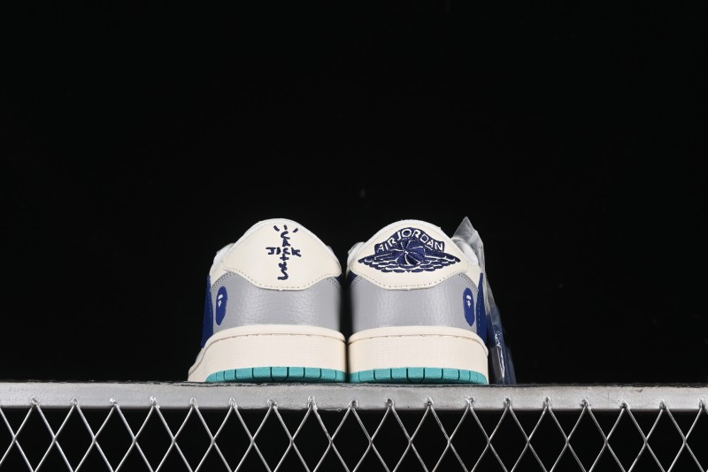 Nike Travis Scott x Fragment Design x Air Jordan 1 Low OG SP AJ1 Bape Collaboration - LJ5188-021