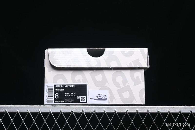 Nike SB Dunk Low The North Face Collaboration - Grey White Anniversary High-End Custom Low-Top Casual Skate Shoes - XX3186-202