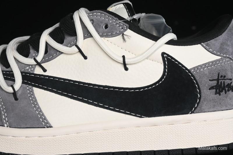 Nike Air Jordan 1 Low OG SP Travis Scott x Fragment Design Collaboration Sneakers - SJ0086-141