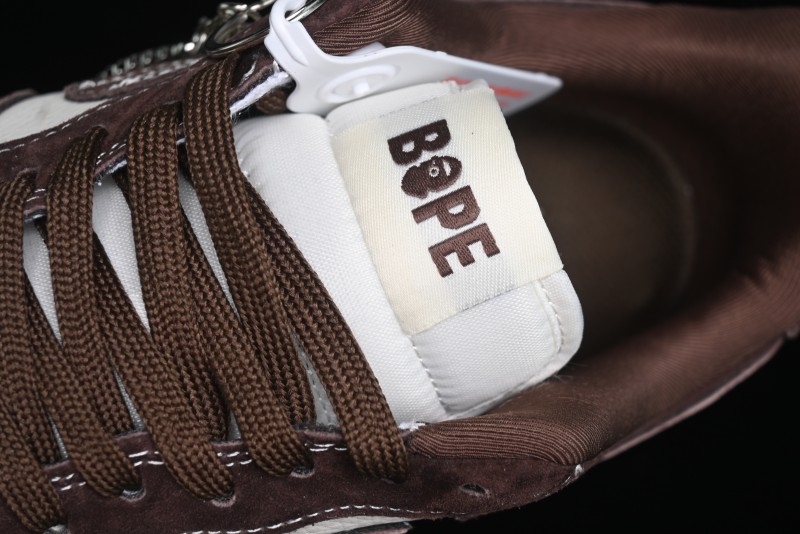 Nike Air Force 1 '07 Low BAPE Collaboration - Tan Brown Casual Sneakers - KK1988-027