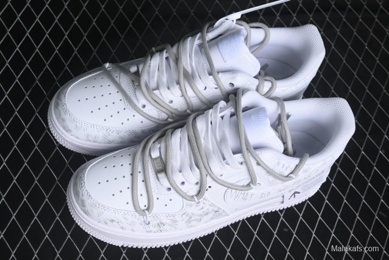 Nike Air Force 1 '07 Low 2D Anime Theme Love Declaration Casual Sneakers - ZH0316-034