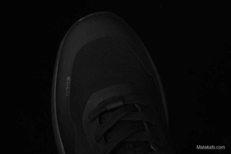 ECCO DRIVE Series Outdoor Waterproof Breathable Slip-Resistant Retro Fashion Patchwork Hiking Shoes - 88259401001