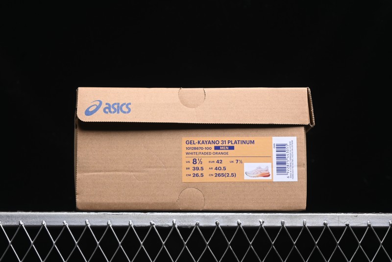 Asics Gel-Kayano 31 Running Shoes with GEL Cushioning and FLYTEFOAM BLAST Technology - 1012B670-100