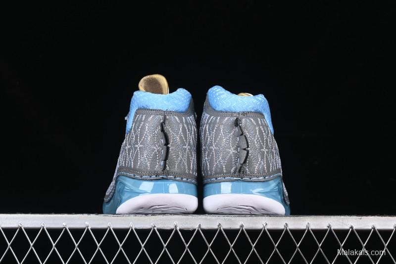 Nike Air Jordan 23 AJ23 Mid Retro Casual Sneakers with Visible Air Cushion - 318474-151