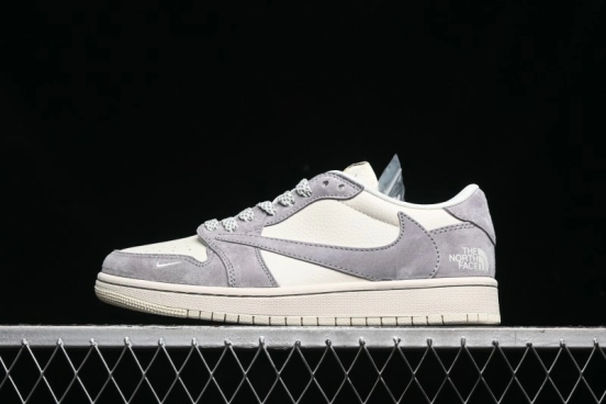 Nike Travis Scott x Fragment Design x Air Jordan 1 Low OG SP AJ1 Low Top Casual Sneakers - XS3086-001