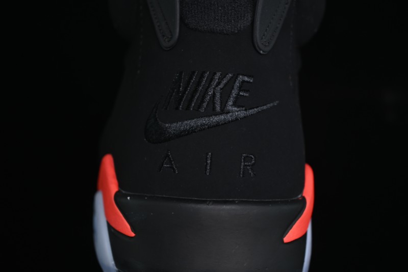 Nike Air Jordan 6 Retro Basketball Shoes with Infrared Design and 3M Reflective Details - 384664-060