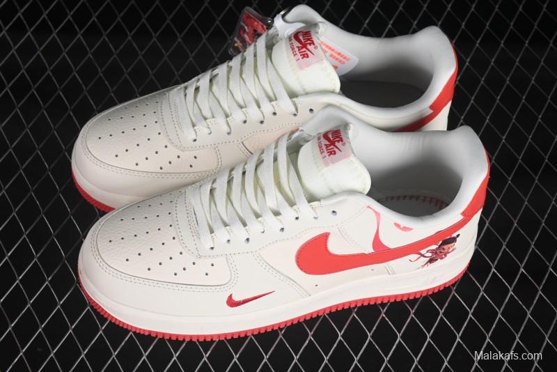 Nike Air Force 1 '07 Low Nezha Collaboration Demon Pill Low-Top Casual Sneakers - XZ6188-199