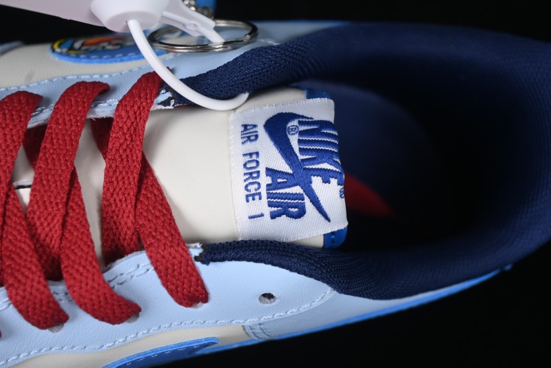 Nike Air Force 1 '07 Low Doraemon Bamboo Copter Casual Sneakers - XL2420-333