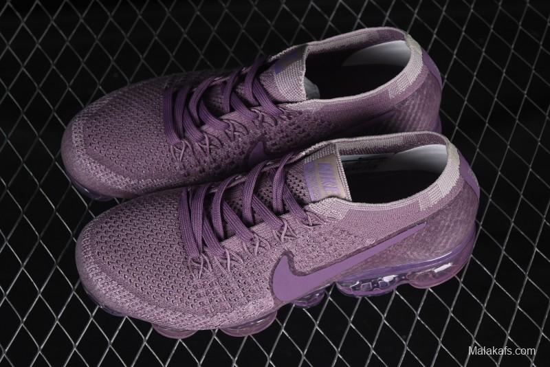 Nike Vapormax Flyknit Breathable Casual Running Shoes with Full-Length Air Cushion - 849557-500