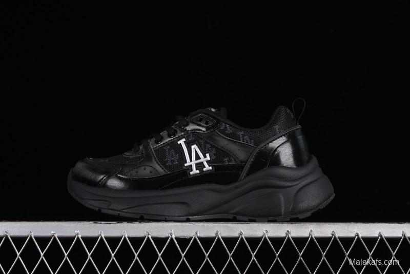 New York Yankees NY MLB Fast Ball Classic Monogram 24SS Retro Casual Running Shoes - 3ARNFSB4N07BKS