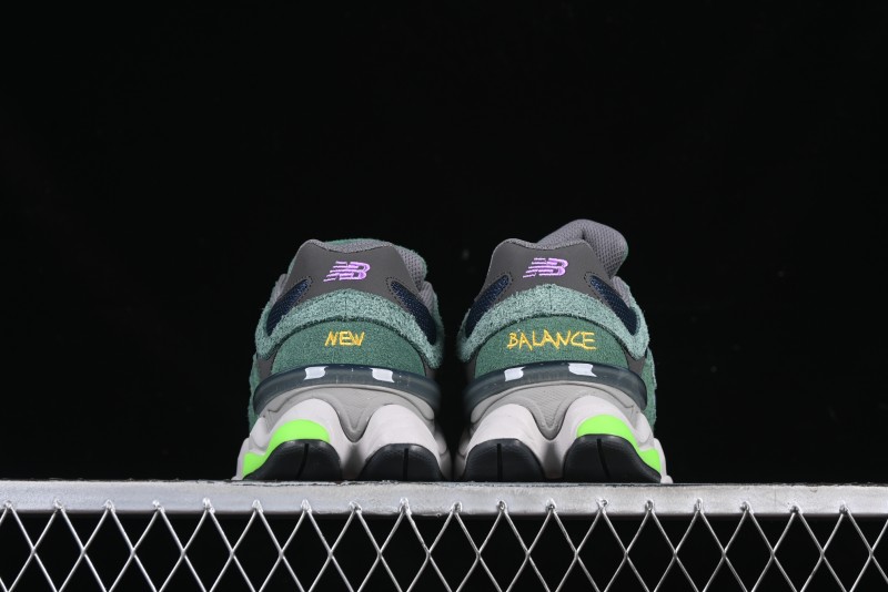 New Balance 9060 Retro Casual Running Shoes with ABZORB Cushioning Technology - U9060GRE