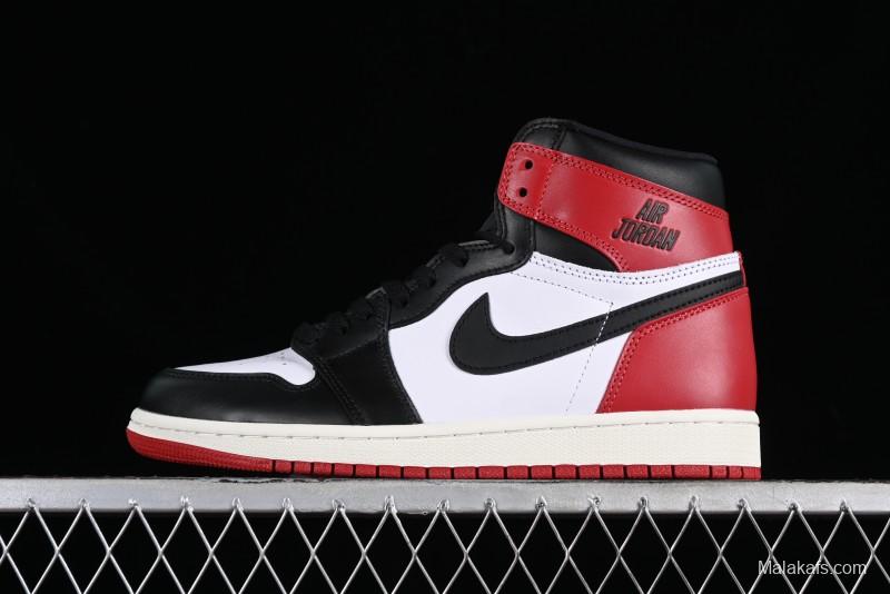 Nike Air Jordan 1 High OG "Black Toe Reimagined" Retro Basketball Shoes - DZ5485-106
