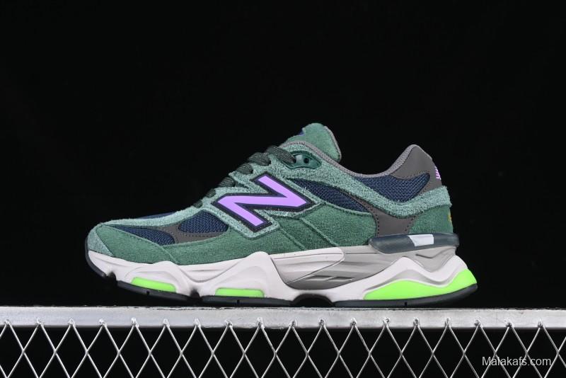 New Balance 9060 Retro Casual Running Shoes with ABZORB Cushioning Technology - U9060GRE