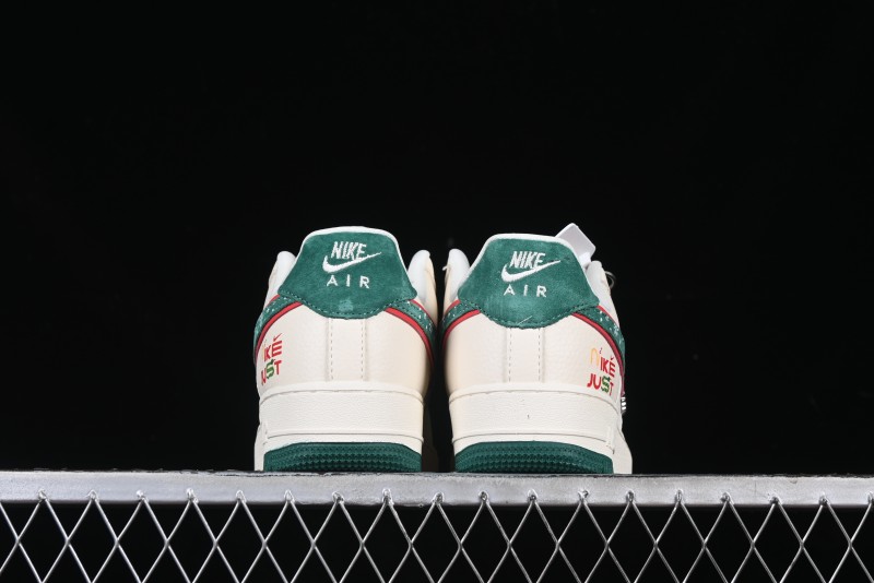 Nike Air Force 1'07 Low Just Collaboration - Christmas Tree Low-Top Casual Sneakers - DF0188-034