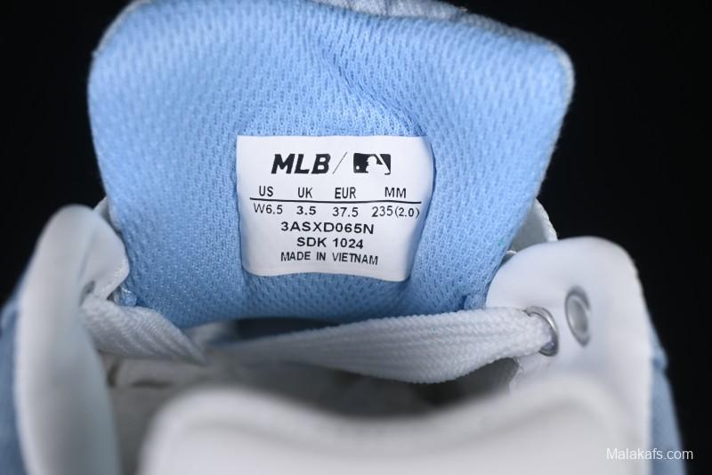 New York Yankees Chunky Liner Mid Denim Monogram Platform Sandals - 3ASXD065N50BLS