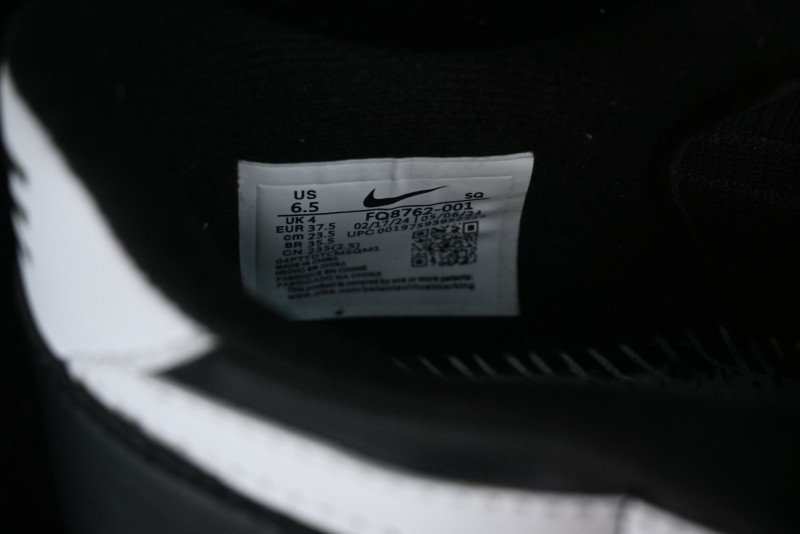 Nike Field General 82 Casual Sneakers with Classic Black and White Colorway - FQ8762-001