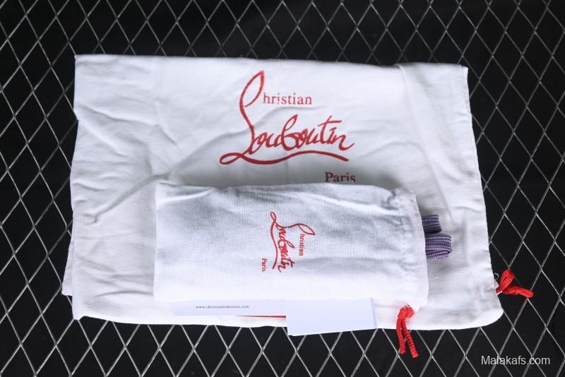 Christian Louboutin Funnyto Flat French Luxury Brand Comfortable Fashion Low-Top Sneakers - X.D4