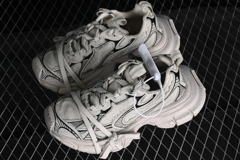 Balenciaga Phantom Sneaker 10th Generation Trend Running Shoes with Transparent Heel Strap - W3XDC2002