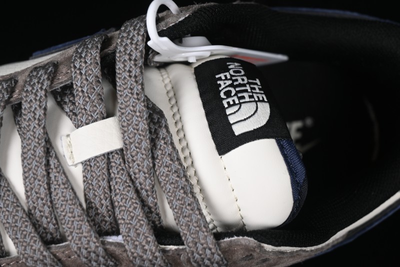 Nike SB Dunk Low The North Face Collaboration - Mysterious Grey Anniversary Edition Customized Low-Top Casual Skate Shoes - XS1086-006
