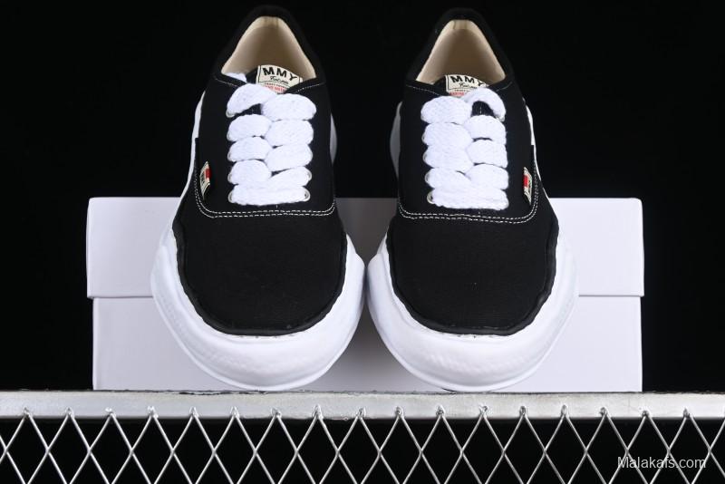 Wayne Original Sole Leather Low Sneaker with Deconstructed Ice Cream Sole - W.E5