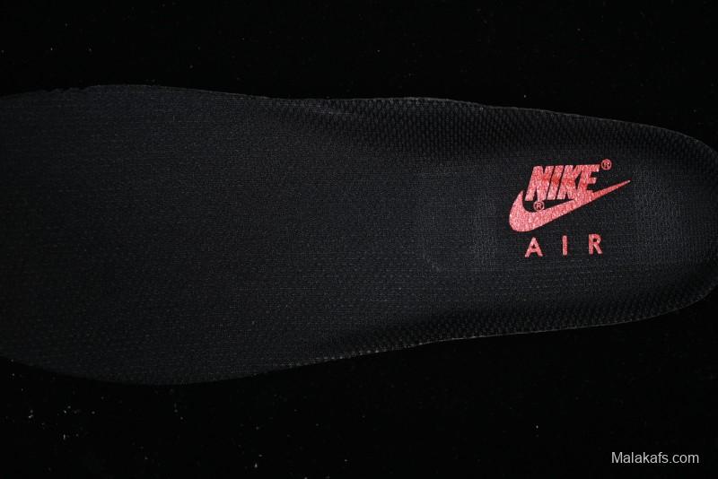 Nike Air Force 1 '07 Low Casual Sneakers in Heartbeat Orange with Full-Length Air Cushion - DF0188-015