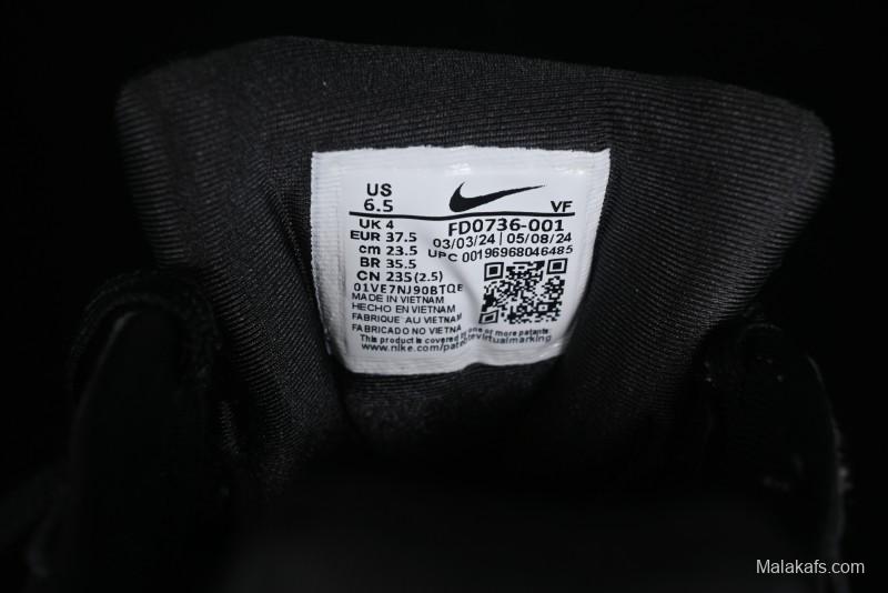 Nike Runtekk V2K Retro Low-Top Running Shoes with Cushlon Midsole and Anti-Slip Design - FD0736-001