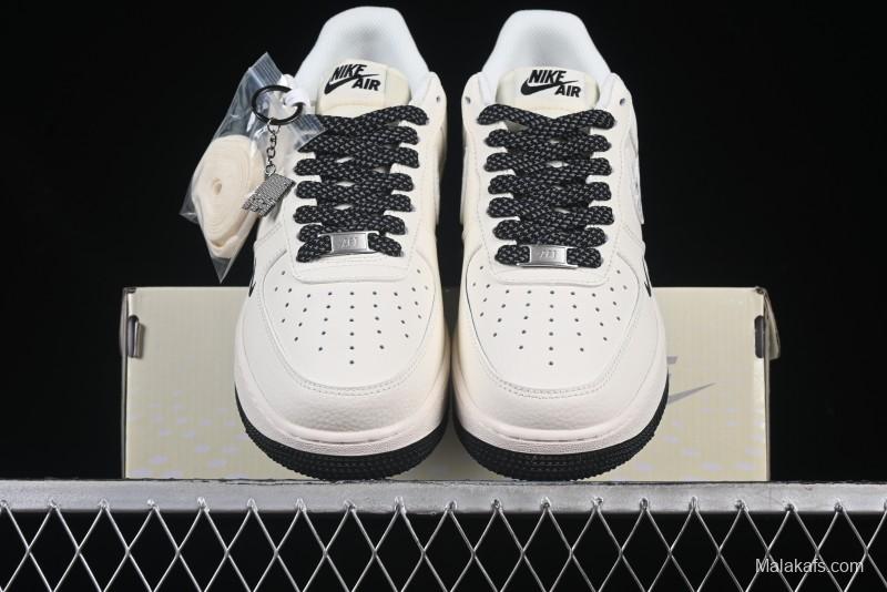 Nike Air Force 1 '07 Low Casual Sneakers with Multi-Swoosh Design - HH7518-046