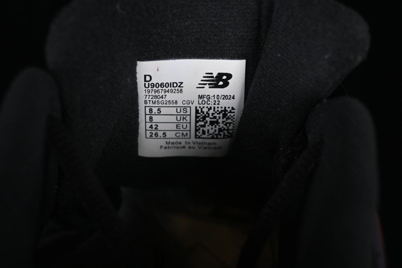New Balance NB9060 Series Retro Casual Running Shoes with ABZORB Cushioning - U9060IDZ