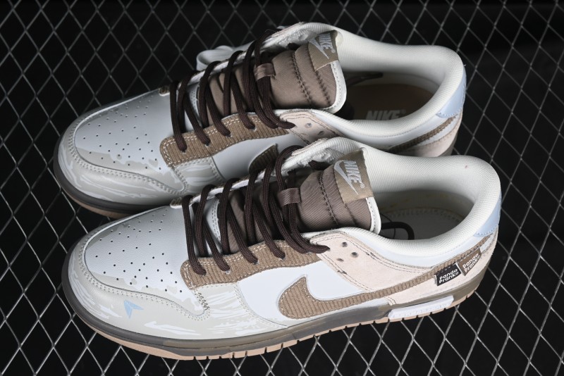 Nike Dunk Low Panda Prank Pioneer Project Jupiter Black Grey Low Top Casual Sneakers - HQ1175-240