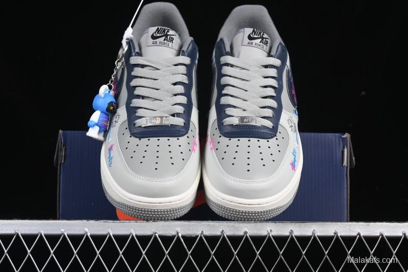 Nike Air Force 1 '07 Low "Jinkesi" League of Legends Series Jinx Custom Low-Top Casual Sneakers for Autumn Winter - XL2321-222