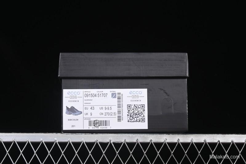 ECCO BIOM C Classic Genuine Leather Breathable Slip-Resistant Running Shoes - 09150451707