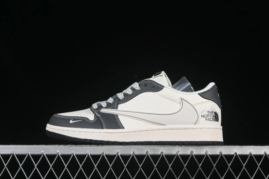 Nike Travis Scott x Fragment Design x Air Jordan 1 Low OG SP AJ1 Low Top Casual Sneakers - XS6089-509