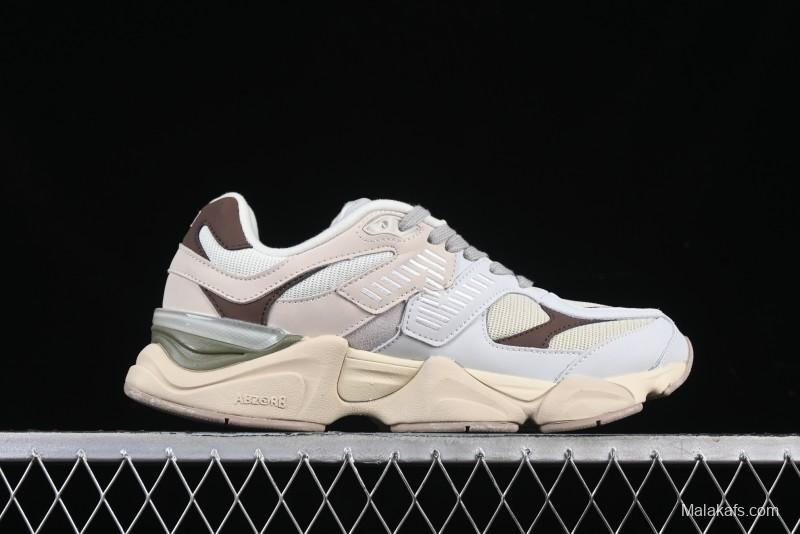 New Balance 9060 Retro Casual Running Shoes with ABZORB Cushioning Technology - U9060FNA