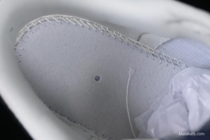 Nike SB Dunk Low Stussy Collaboration Black Blue Suede Anniversary Custom Low-Top Casual Skate Shoes - XS1086-013