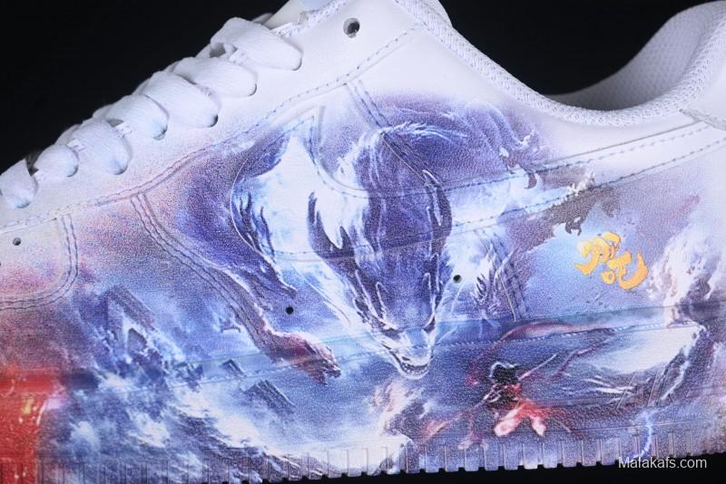 Nike Air Force 1 '07 Low Casual Sneakers with All-sole Air Cushion - CW2288-111