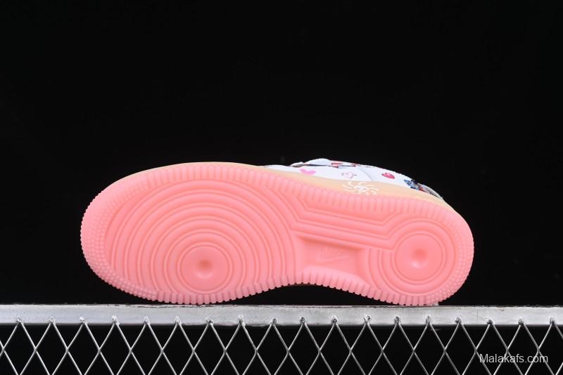 Nike Air Force 1 '07 Low Empress Snake Princess One Piece Boa Hancock Casual Sneakers - FZ5741-119