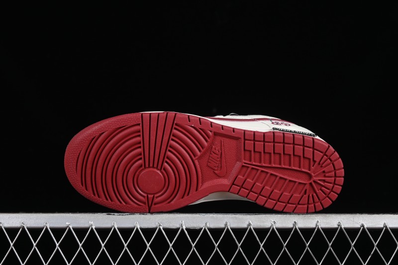 Nike SB Dunk Low Valentine's Day Limited Edition - Cherry Valentine Anniversary High-End Custom Low-Top Casual Sneakers - XX2025-312