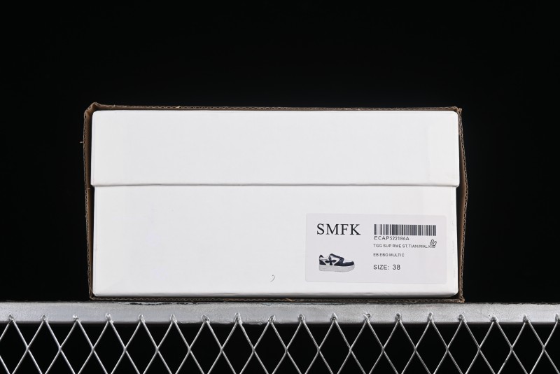 SMFK Comfortable Chunky Sole White Sneakers - T.D4