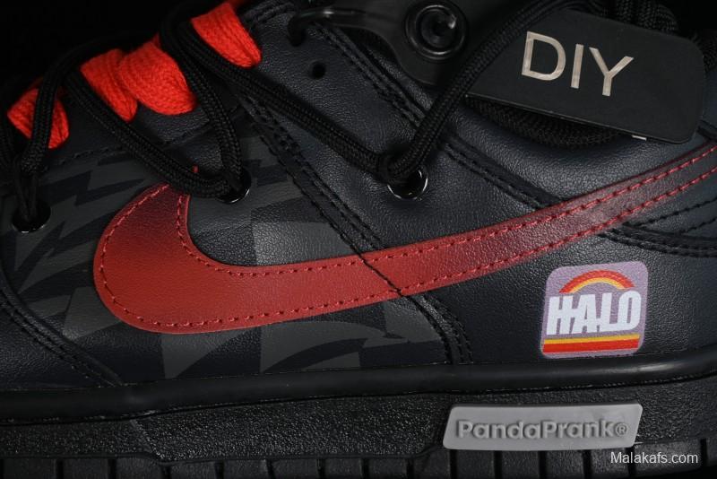 Nike Dunk Low Panda Prank Universe Exploration - Boundless Abyss Cool Black SB Strap Low Top Casual Skate Shoes - DV0831-002