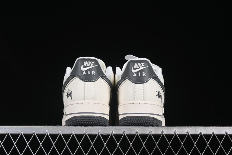 Nike Air Force 1 '07 Low Stussy Collaboration Granite Grey Low-Top Casual Sneakers - XZ6188-226