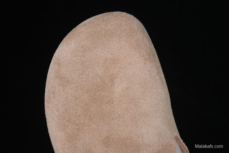 Birkenstock London BS Unisex Slip-On Comfort Shoes with Soft Suede Leather and Lambswool Insole - G.D4