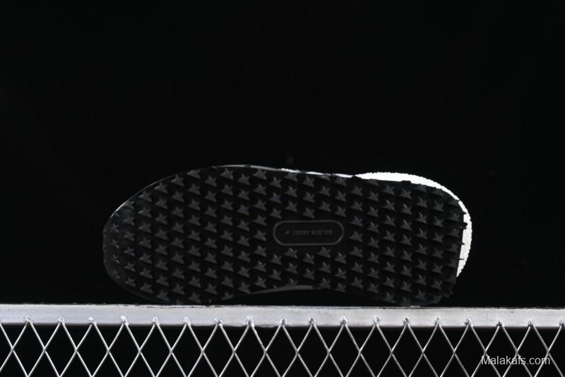 Golden Goose Marathon Silver Comfortable Low-Top Lifestyle Sneakers - X.E5